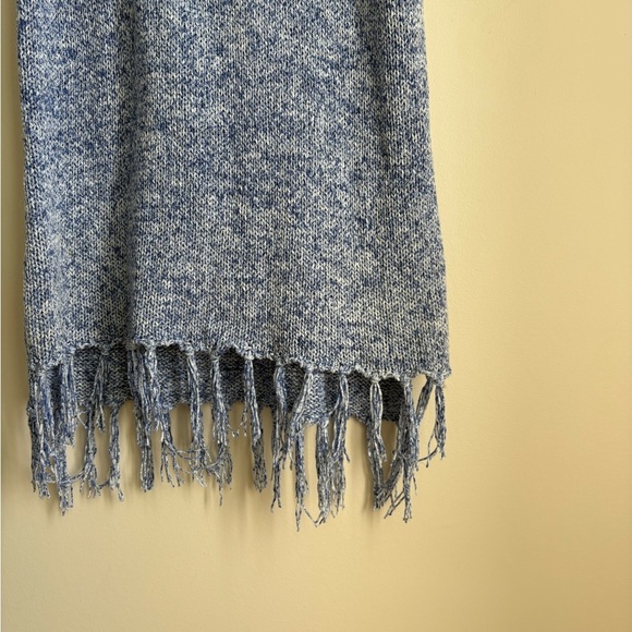 Knit Sleeveless Fringe Mini Dress - Picture 2 of 4